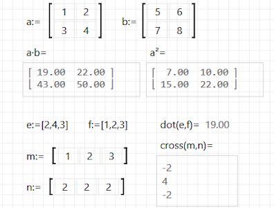 Matrices & vectors